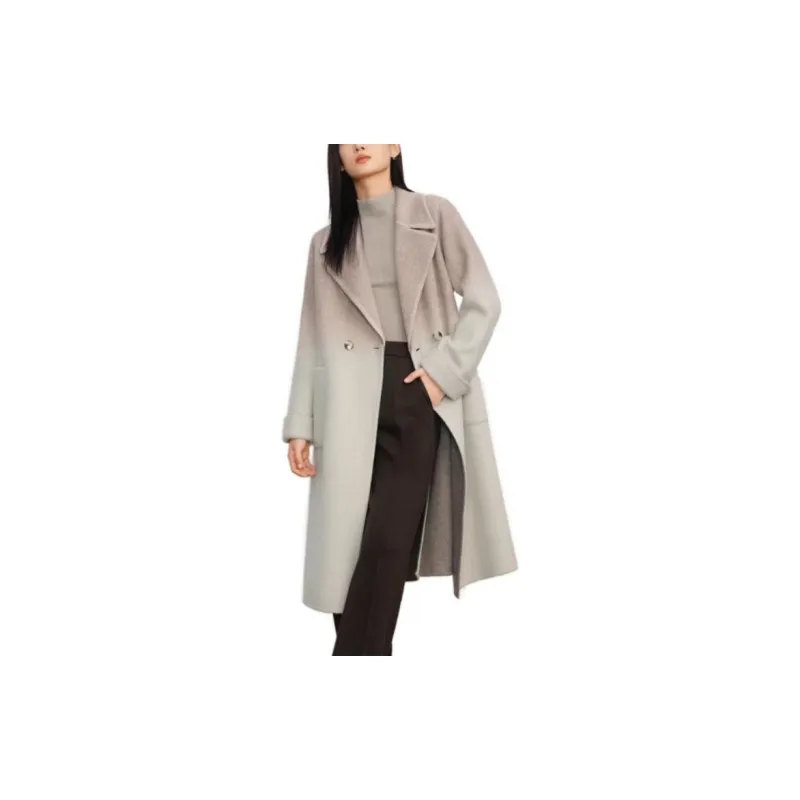 JZ. ANNAKRO Coats Women's Beige Coffee-1