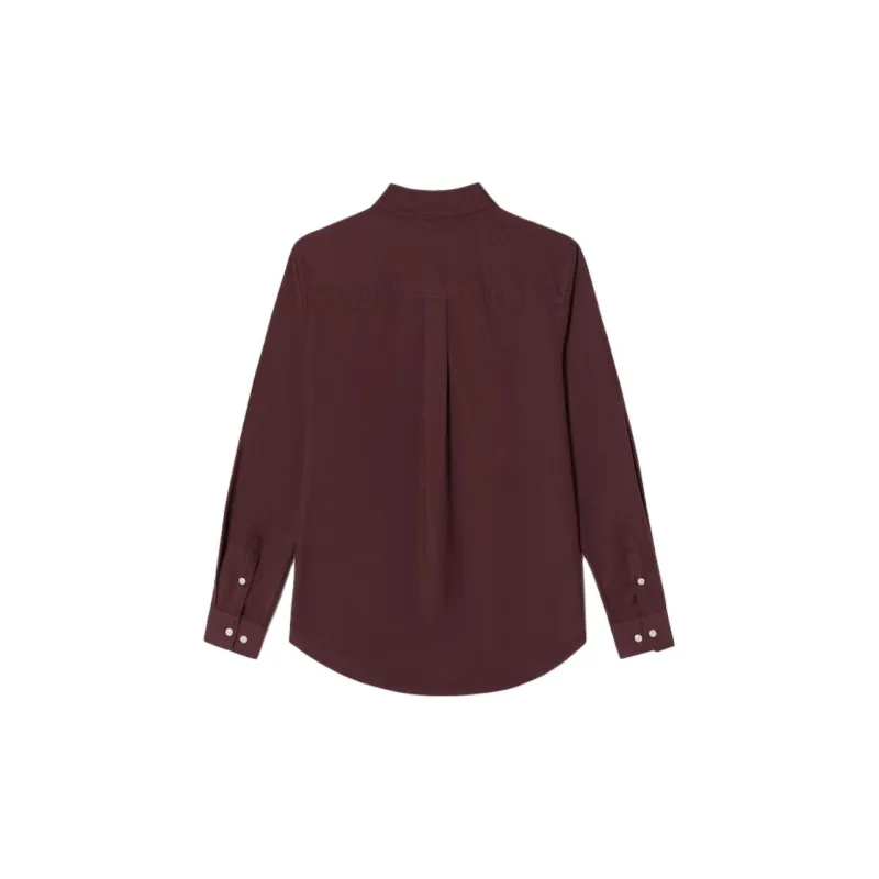LACOSTE Shirts Women's Burgundy-1