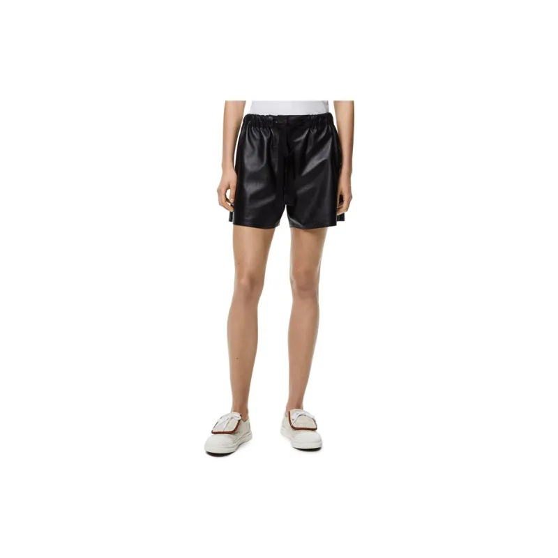 LOEWE Casual Shorts Women's Black-2