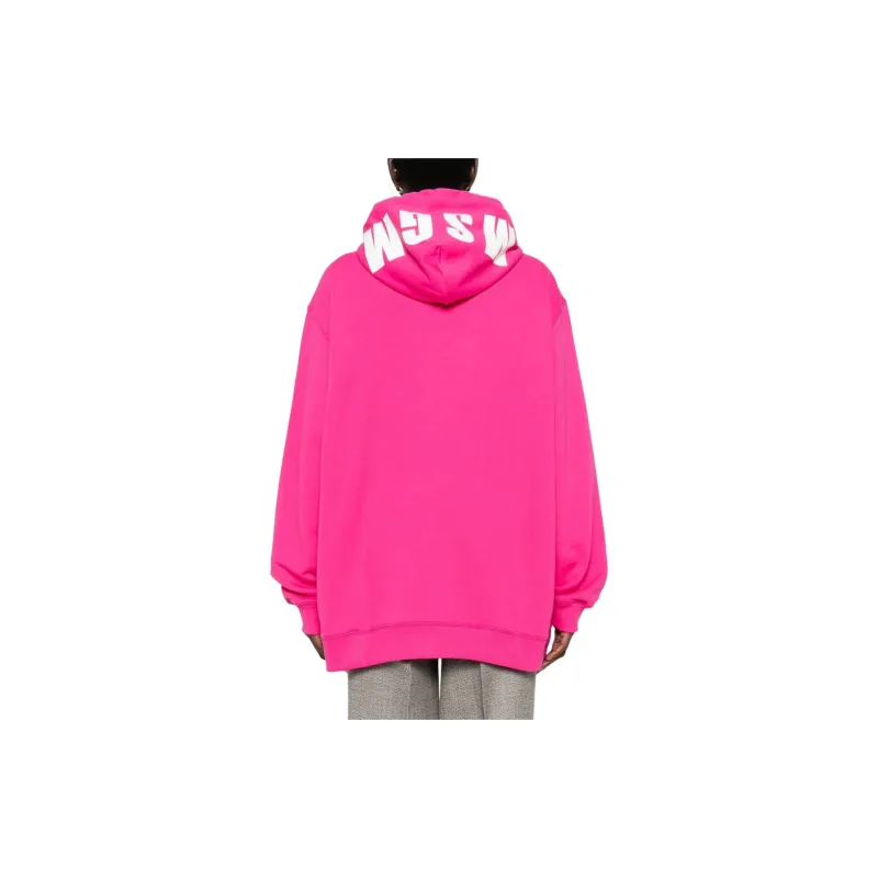 MSGM Sweatshirt Women's Fuchsia-2