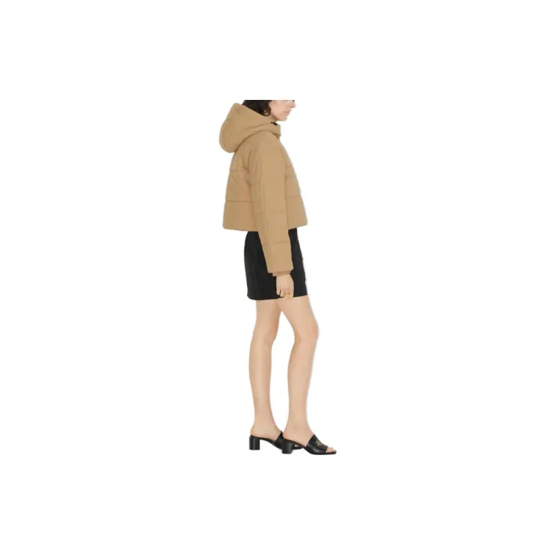 Burberry Puffer Jackets Women's Yellow-3