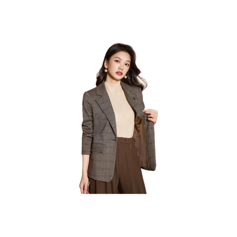 Mylan Business Suit Women's Gray-3