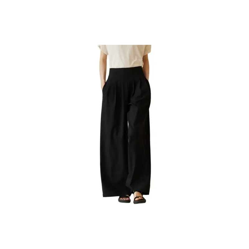 Hacikis Casual Pants Women's Munich Black-1