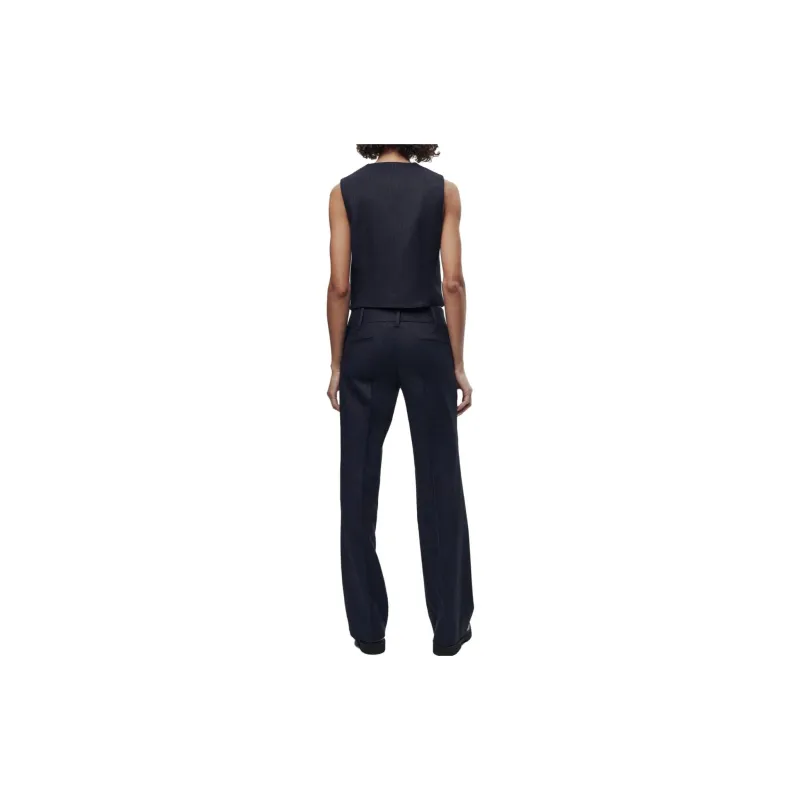 ZARA Suit Trousers Women's Blue-5