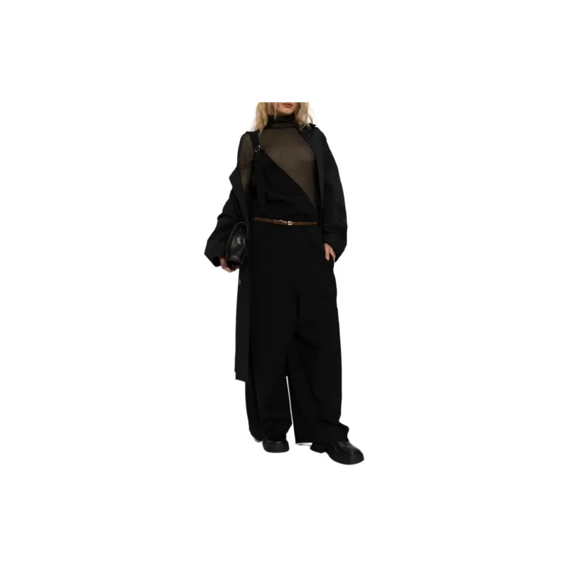 MM6 Maison Margiela Pinstripe Jumpsuit 'Black'-1