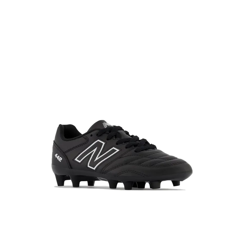 New Balance 442 V2 Team ACADEMY JNR FG Low Top Kids' Soccer Shoes Black Kids'-2