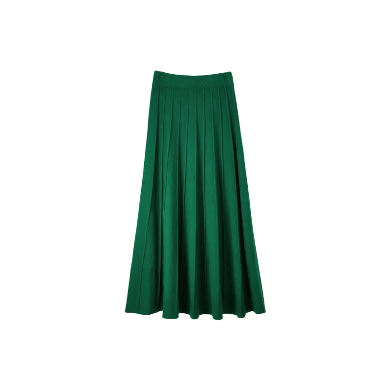 SENTUBILA Long Skirt Women's Classic Black-15