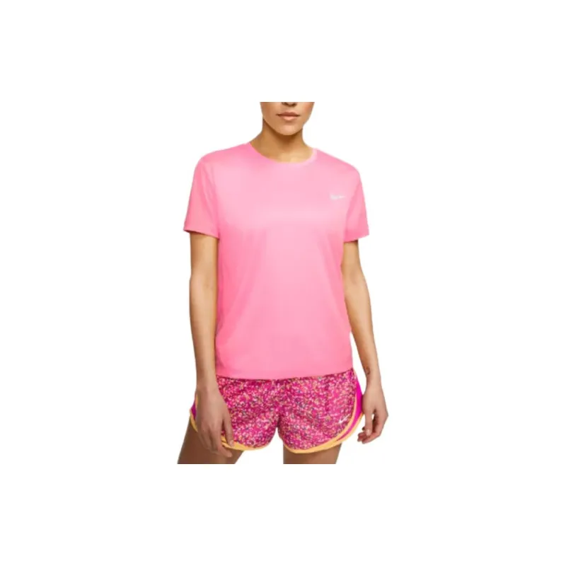 Nike T Shirts Women's Magenta-1