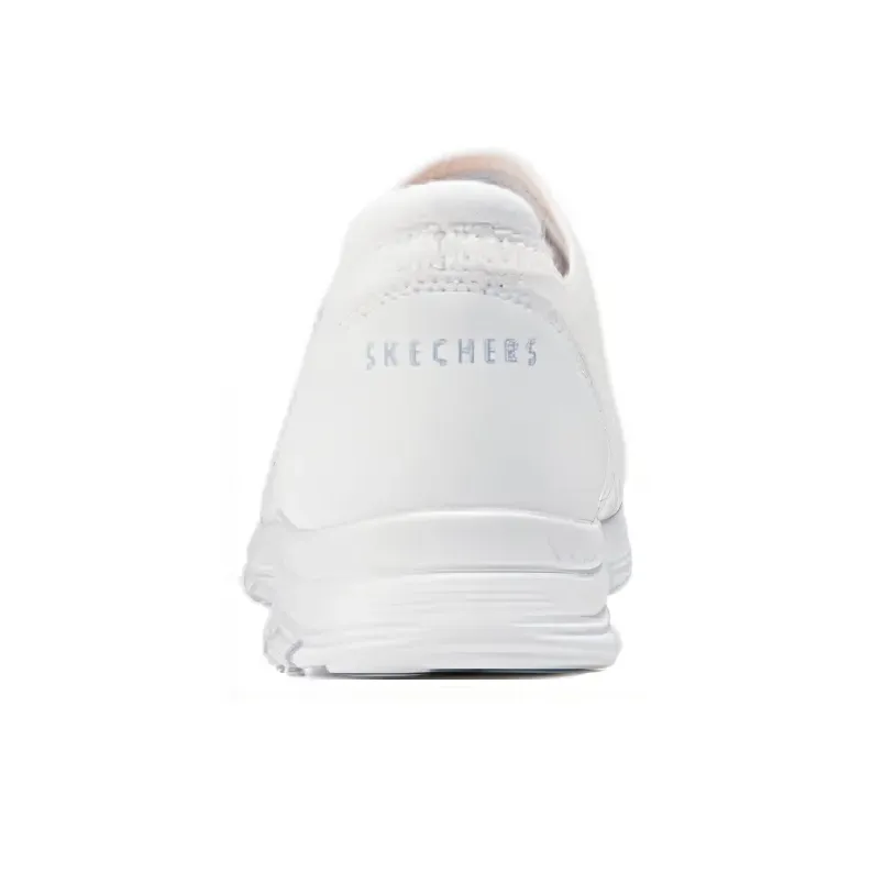 Skechers Cushioning, Slip Resistant, Rebound Low Top Casual Shoes Women's White-2