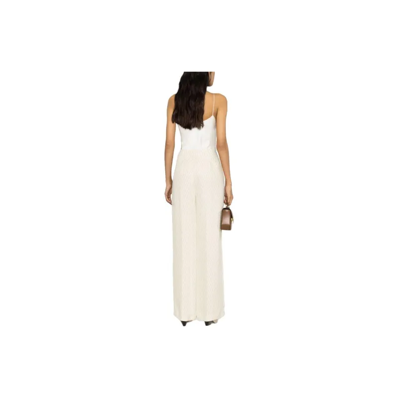 JOSEPH Alane Geometric print High waisted Trousers-2