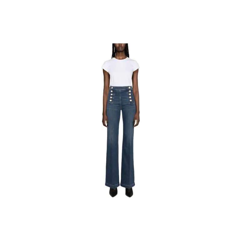 Elisabetta Franchi High rise Bootcut Jeans-2