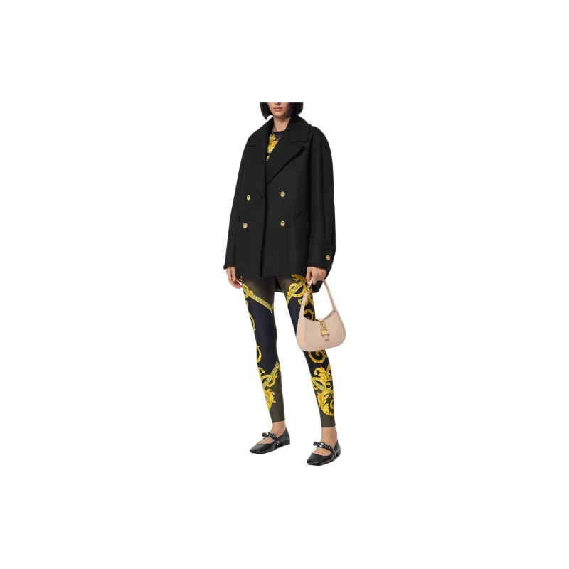 VERSACE La Coupe Des Dieux Stretched Leggings-1