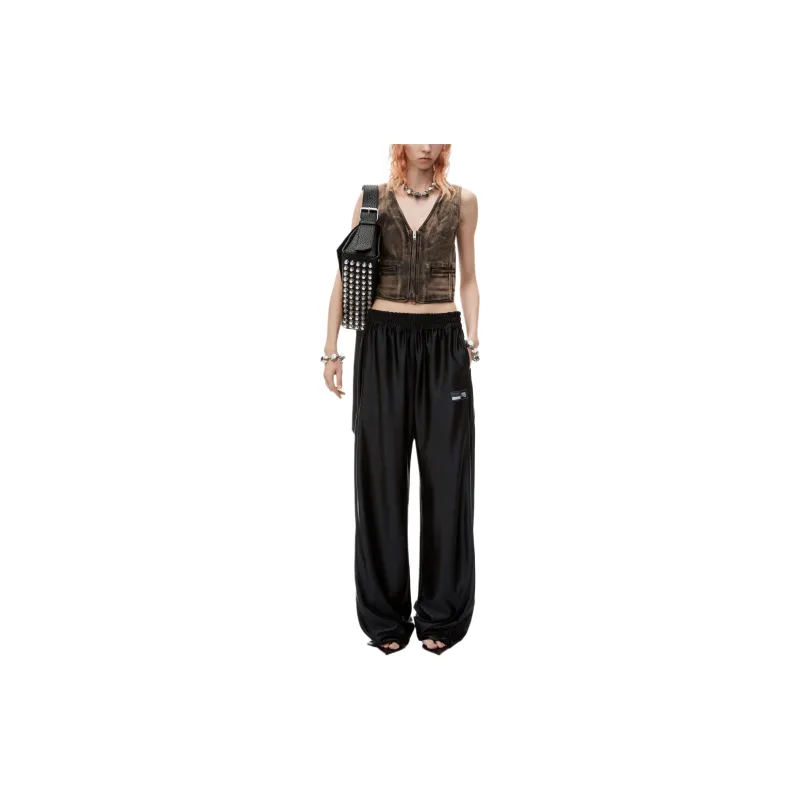 Alexander Wang Logo appliqué Track Pants-1