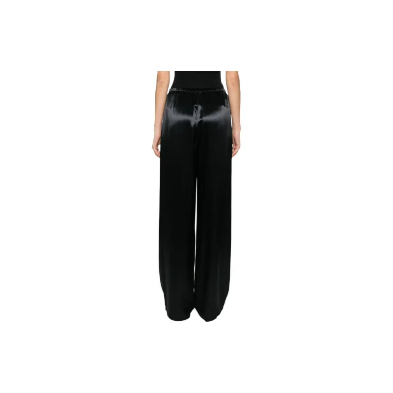 Ferragamo Wide leg Satin Trousers-2
