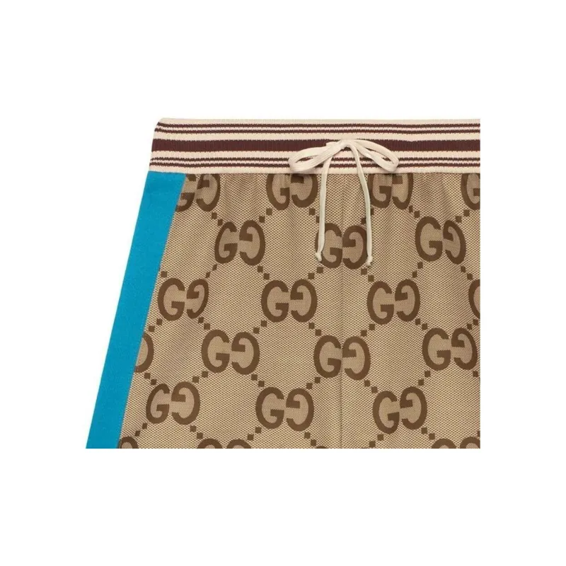 GUCCI GG motif Track Shorts-5