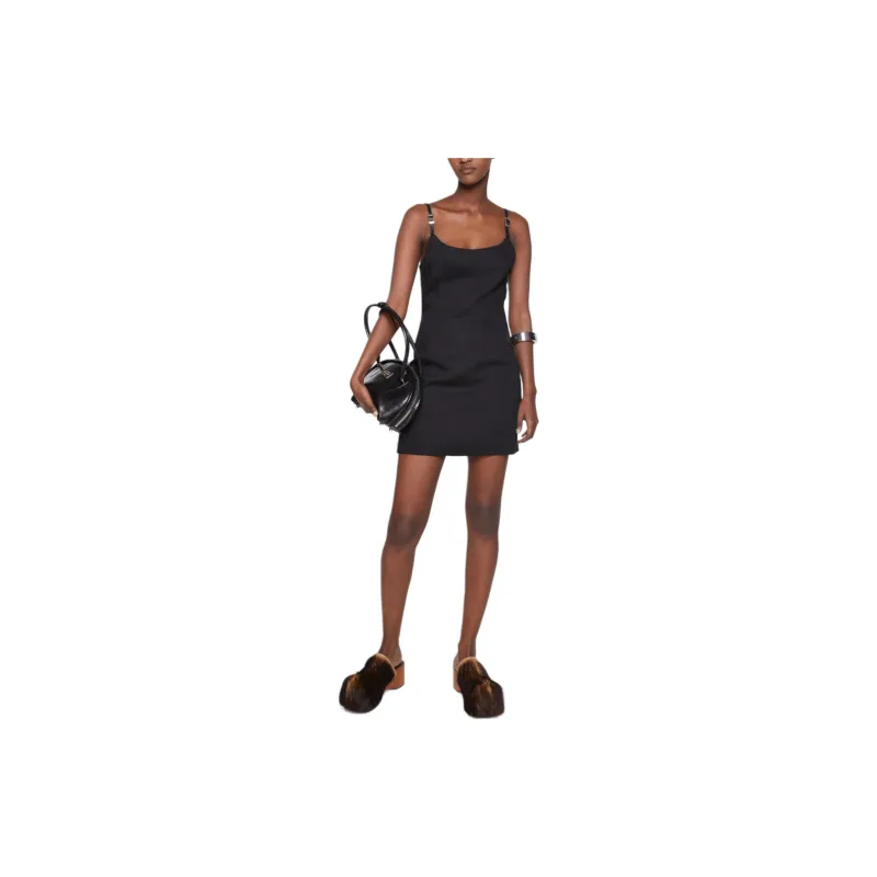 Acne Studios Buckle strap Mini Dress-2