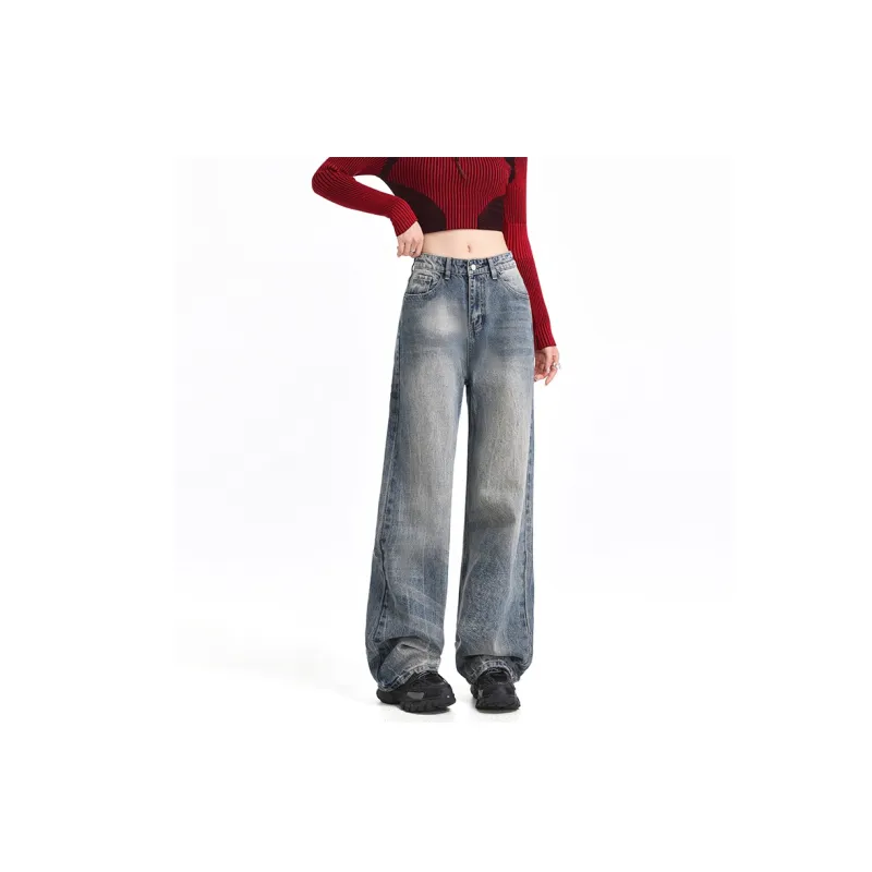 FHMY Jeans Women's Vintage Blue-2