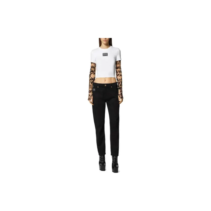 VERSACE JEANS COUTURE FW23 Jeans Women's Black-3