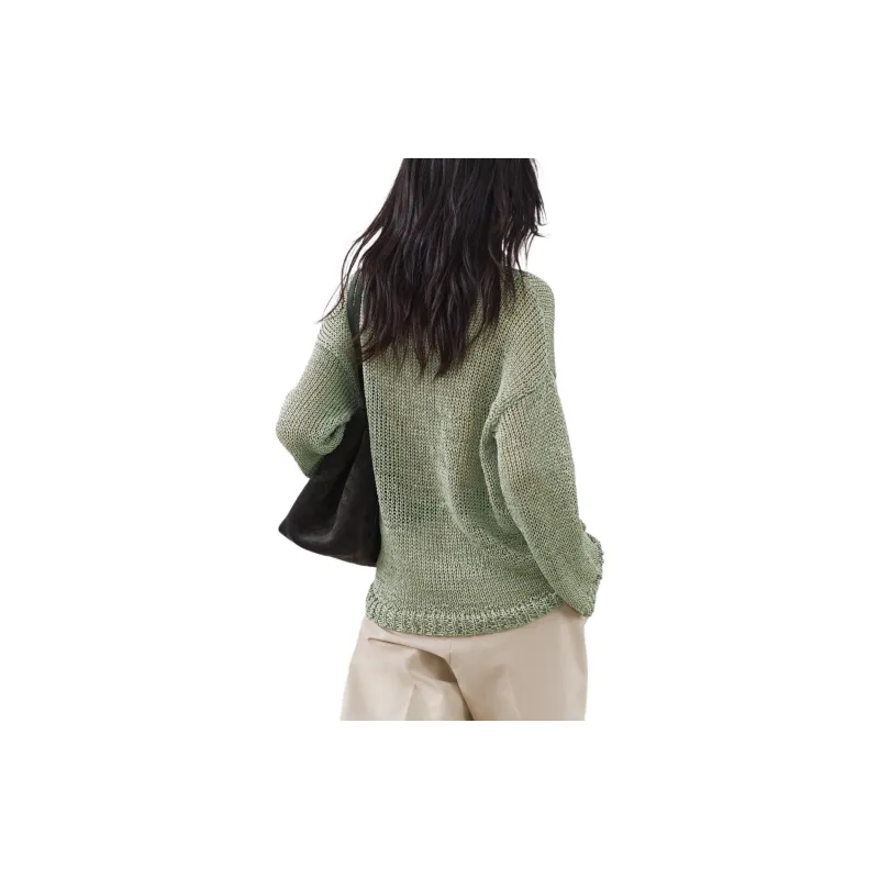 ZARA Knitwear Women's Light Green-3
