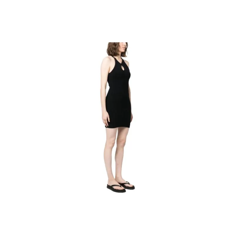 IRO NIGHT Qhocha Terry Short Dress-3