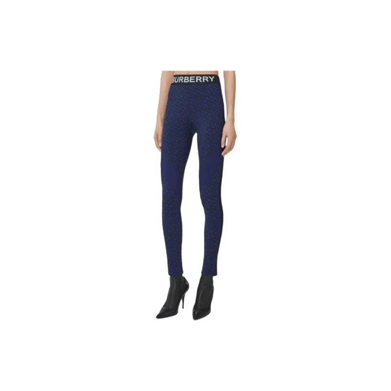 Burberry Madden Leggings 'Deep Royal Blue'-6