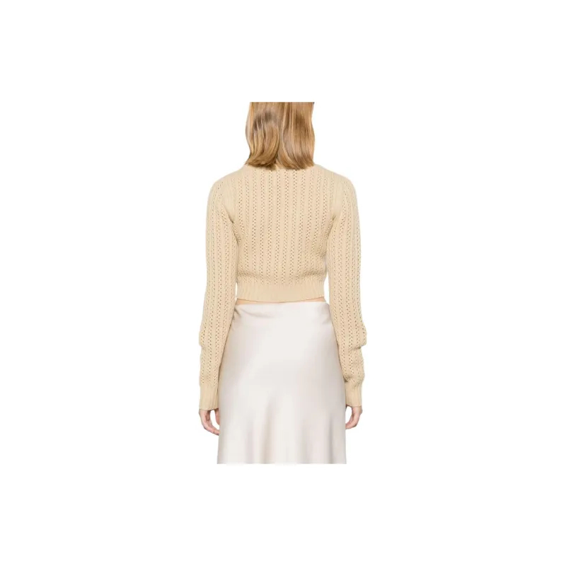 MaxMara V Neck Long Sleeved Top-2