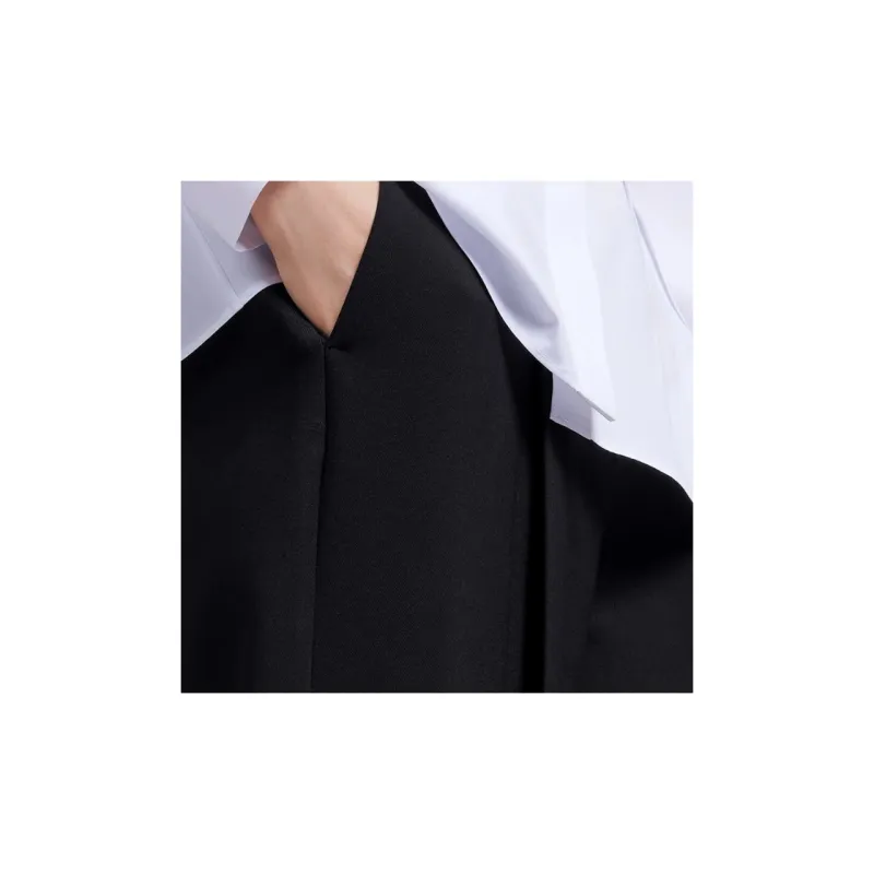 ELIE SAAB Pleated Tailored Trousers-3