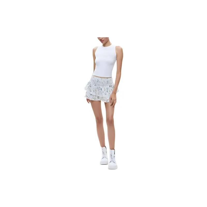 ALICE+OLIVIA Joey Mid rise Miniskirt-1
