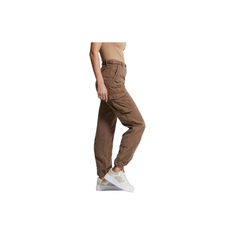 GUESS Eco Nessi Cargo Pants Cargo Pants Women's Umber-3