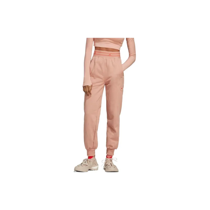 Adidas Knitted Sweatpants Women's Pink-2