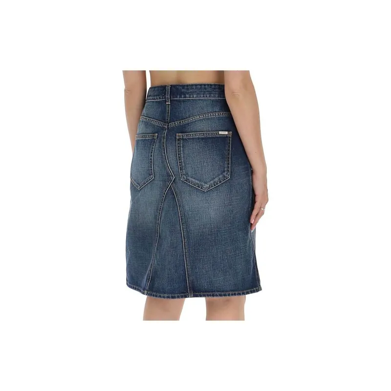 ISABEL MARANT Denim Short Skirts Women's Blue-2