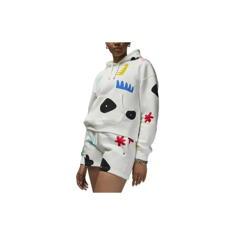 Jordan Sweatshirts Women's White-4