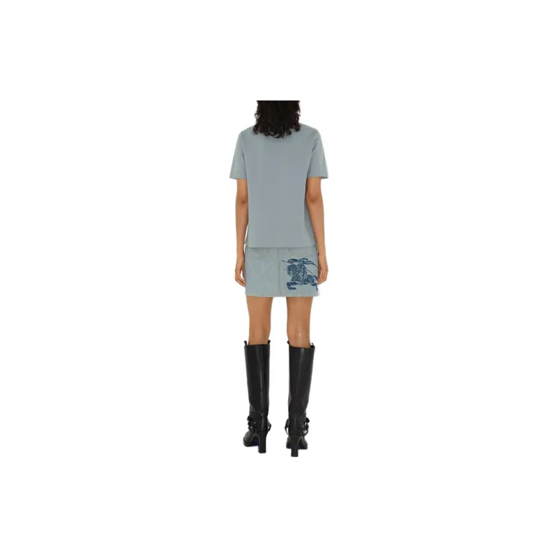 Burberry T-Shirt Women's Wind Gray-2