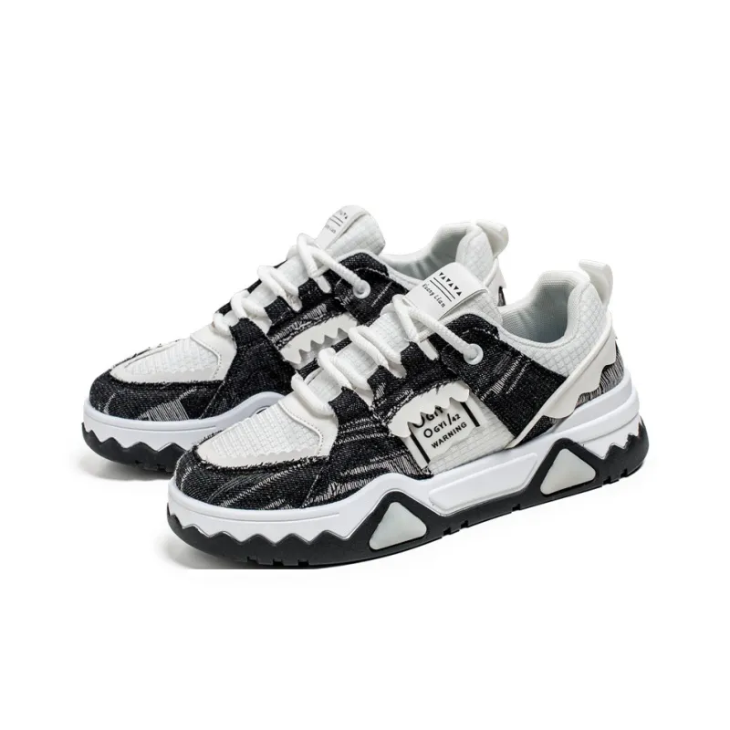 M.M Party Slip Resistant, Abrasion Resistant, And Balanced Low Top Skateboard Shoes Men's-1