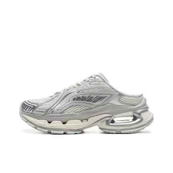 LiNing Wrap toe Slippers Women's Gray Beige Silver