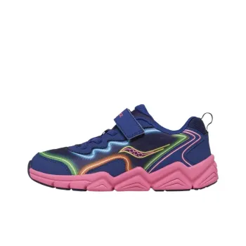 saucony Flash A/C 3.0 Big Kid 'Neon Blue Pink'
