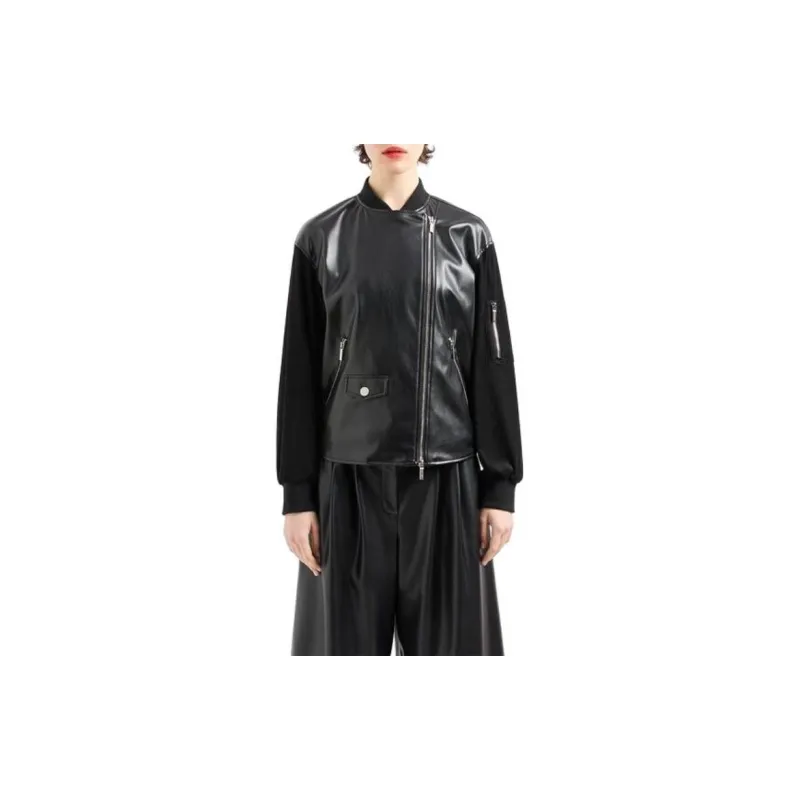 ARMANI EXCHANGE Jackets & Coats Women's Black-1