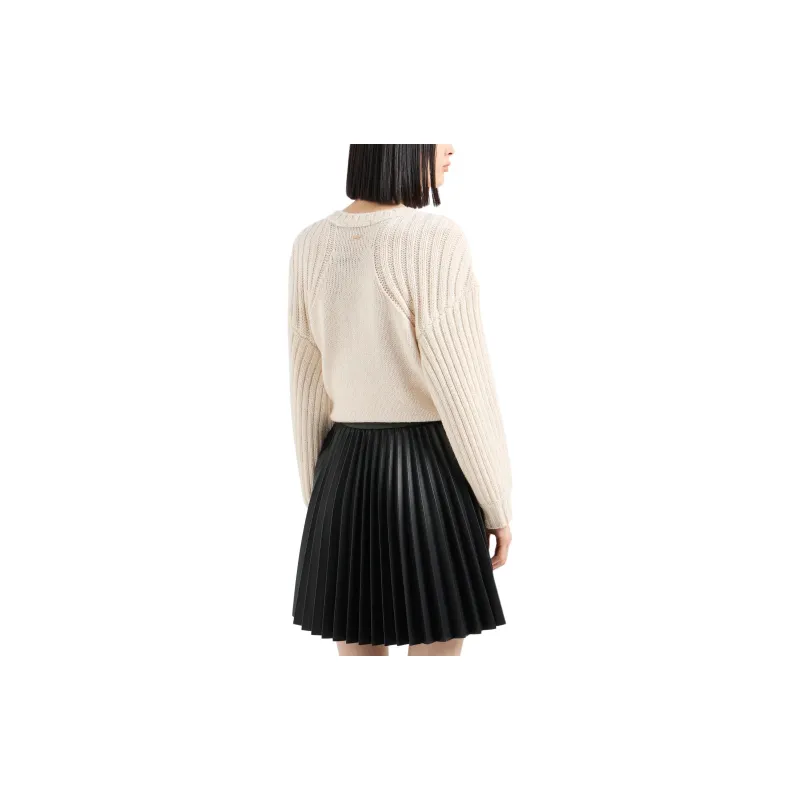 ARMANI EXCHANGE Pleated Mini Skirt-2