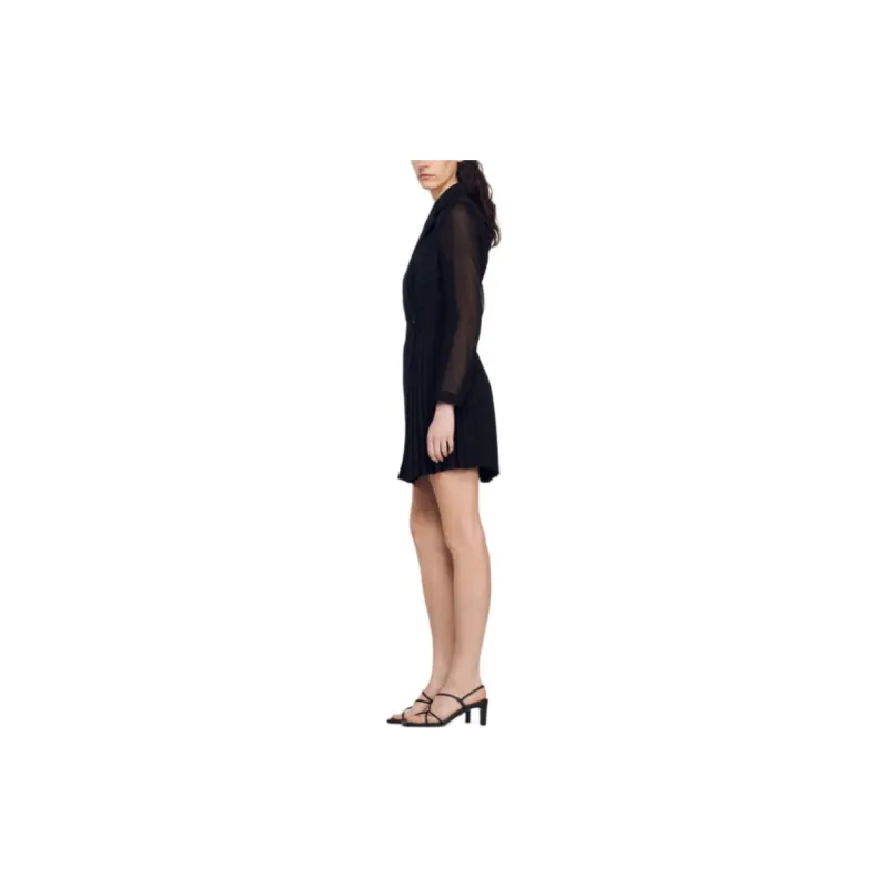 Sandro Panelled Blazer Dress-3