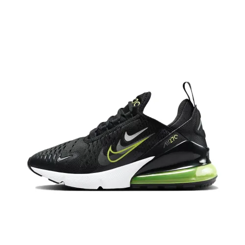 Nike Air Max 270 GS 'Multi-Swoosh - Black Volt'