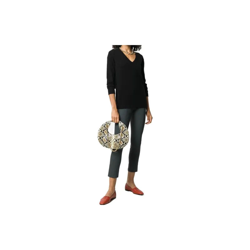 VINCE Weekend Long Sleeved V-Neck Jumper-1