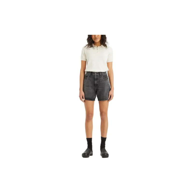 Levi's Denim Shorts Women's Black-1