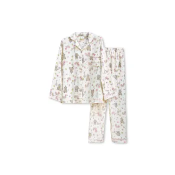 WANANNI Pajama Set Women's Ecru