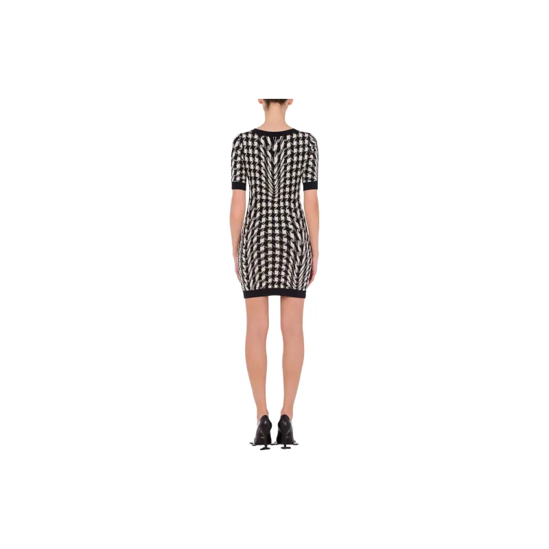 MOSCHINO Short-Sleeved Dresses Women's Black-1