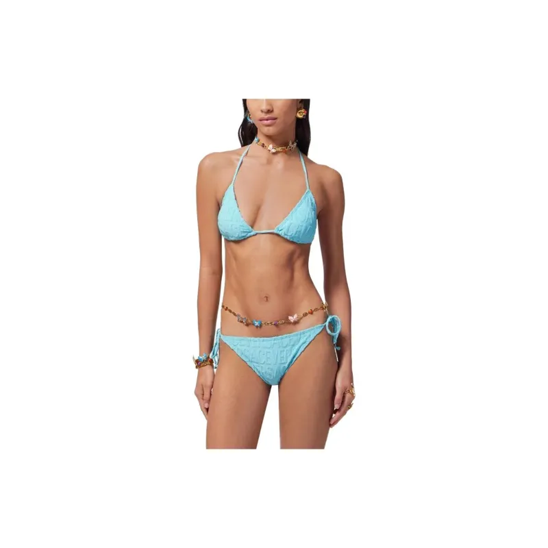 VERSACE Bikinis Women's Light Blue-1