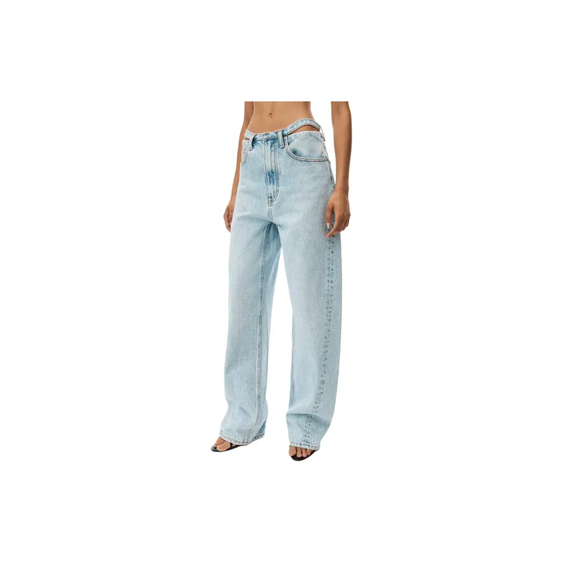 Alexander Wang SS24 Jeans Women's Blue-1