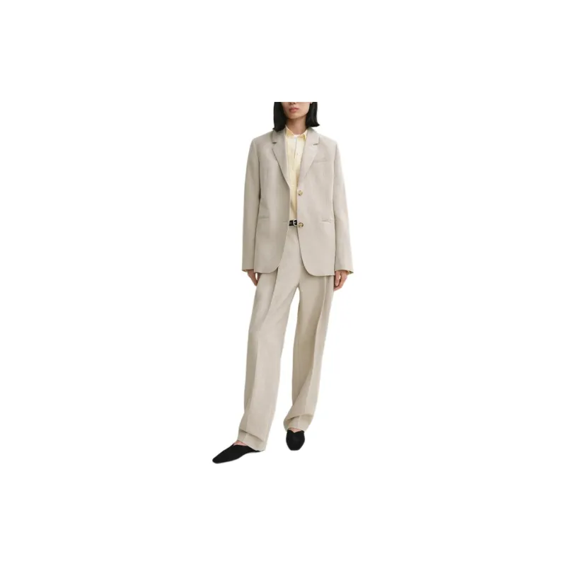 TOTEME Single Breasted Tailored Jacket-1