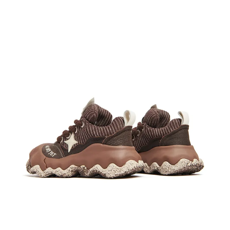 KEDDO Paint Is Not Dry Low-Top Chunky Sneakers Unisex-4