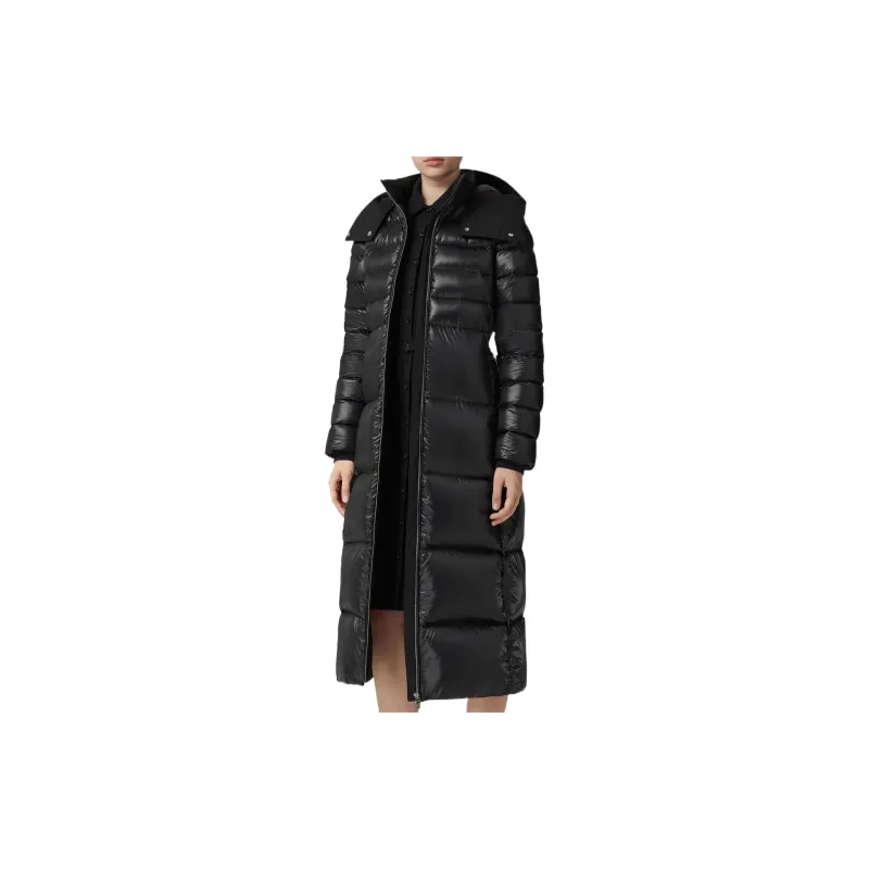Burberry Contrast-hood Puffer Coat-1