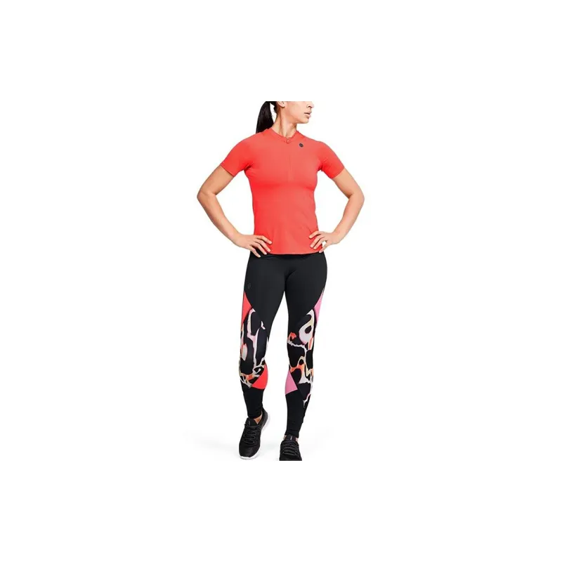 Under Armour RUSH Raglan Sleeve T Shirt Women's Beta Red-4